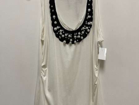 White Top Sleeveless White House Black Market, Size M For Cheap