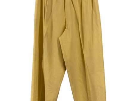 Yellow Pants Linen Chicos, Size 2 Online