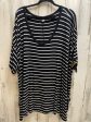 Top Short Sleeve By Old Navy In Striped Pattern, Size: 3x For Cheap