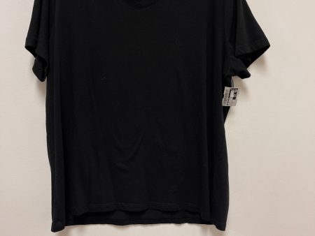 Black Top Short Sleeve Time And Tru, Size 3x Online Sale