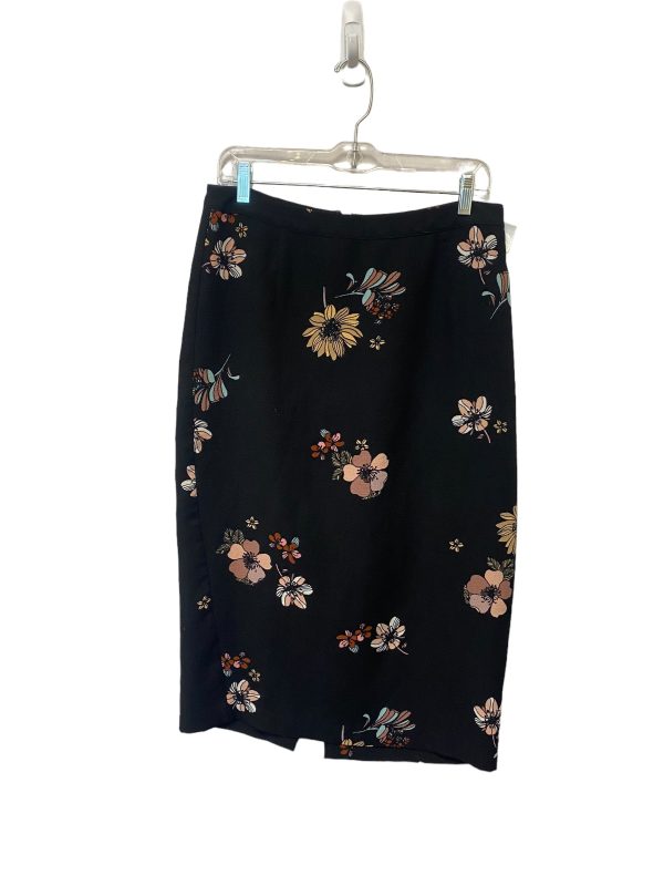 Black Skirt Midi Who What Wear, Size 10 Supply