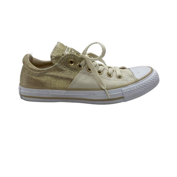 GOLD SHOES SNEAKERS by CONVERSE Size:7 Fashion