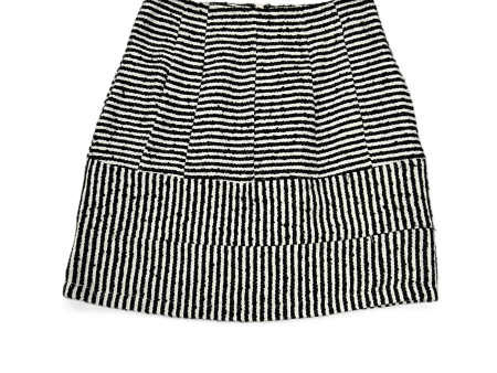 Black & Cream Skirt Mini & Short By Anthropologie, Size: Xs Supply