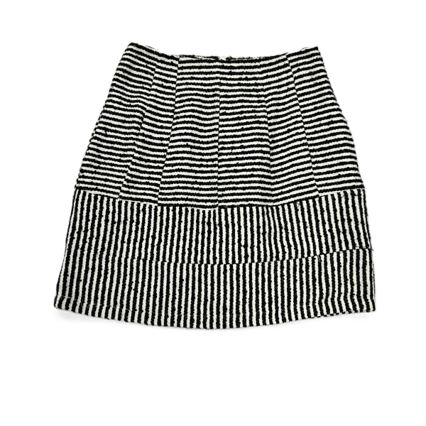 Black & Cream Skirt Mini & Short By Anthropologie, Size: Xs Supply