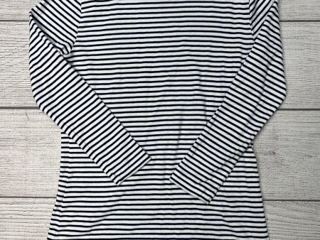 Top Long Sleeve Basic By Vineyard Vines In Striped, Size: Xs For Cheap