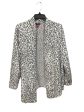 Sweater Cardigan By Vince Camuto In Animal Print, Size: M on Sale