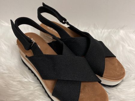 Black Shoes Heels Block Toms, Size 7 For Discount