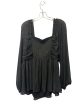 Black Top Long Sleeve Torrid, Size 2 Online Sale