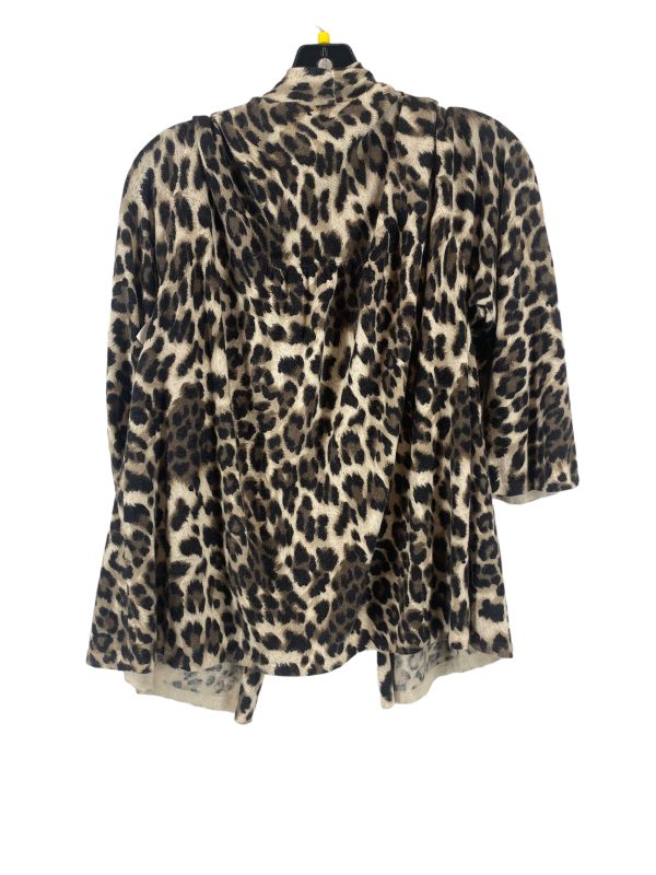 Animal Print Cardigan Chicos, Size 3 For Sale