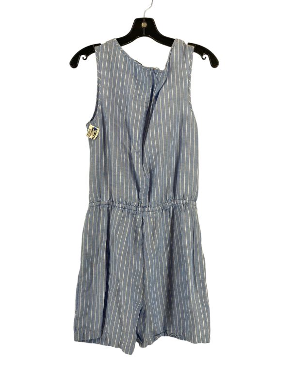 Blue & White Romper Amazon Essentials, Size 6 Online