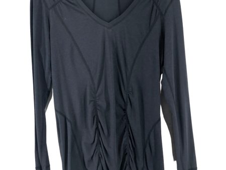 Athletic Top Long Sleeve Collar By Zella  Size: L Cheap