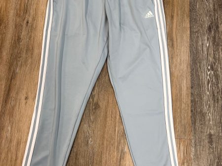 Athletic Pants By Adidas In Blue, Size: Xl For Discount