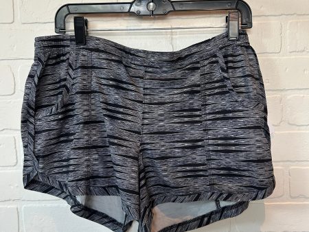 Athletic Shorts By Athleta In Black & White, Size: 10 Cheap