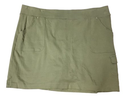 Skort By Croft And Barrow In Green, Size: Xxl For Sale