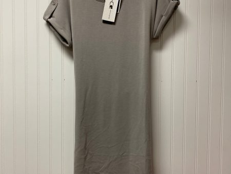 Dress Casual Midi By Cable And Gauge In Grey, Size: S For Discount