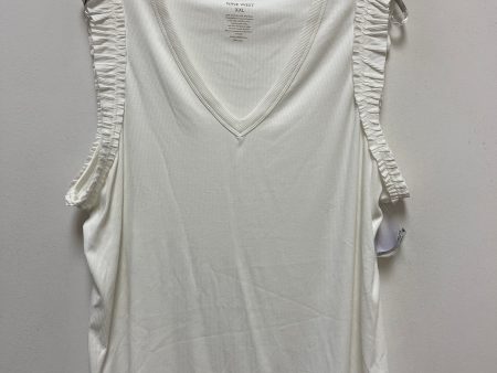 White Top Sleeveless Nine West, Size 2x For Sale