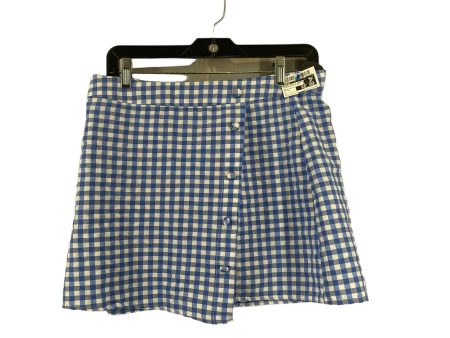 Checkered Pattern Skirt Mini & Short Shein, Size L Online