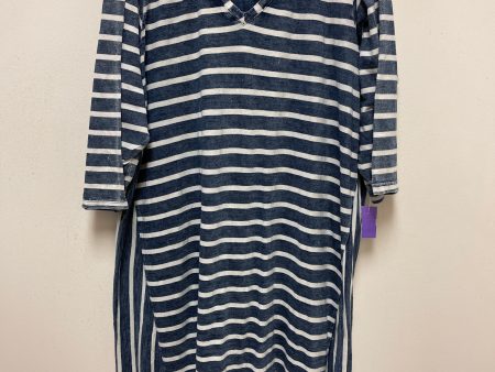 Blue Dress Casual Short Jane And Delancey, Size 3x Discount