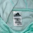 Green Athletic Top Long Sleeve Hoodie By Adidas, Size: L For Discount