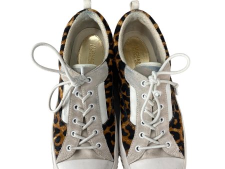 Animal Print Shoes Sneakers Michael Kors, Size 9 For Discount