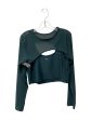 Green Athletic Top Long Sleeve Crewneck Old Navy, Size Xl For Cheap