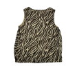 Animal Print Top Sleeveless By Eri + Ali, Size: S For Sale