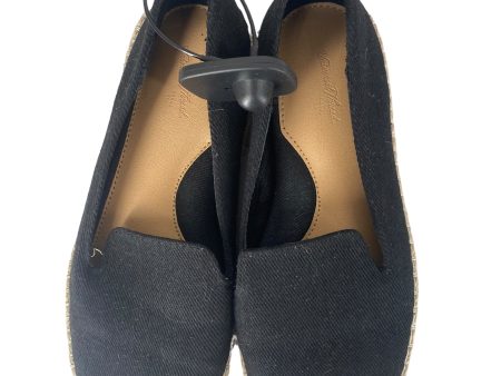 Black Shoes Flats Universal Thread, Size 7 For Cheap