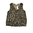 Animal Print Top Sleeveless By Eri + Ali, Size: S For Sale