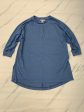 Athletic Top Long Sleeve Crewneck By Athleta In Blue, Size: Xxs Sale