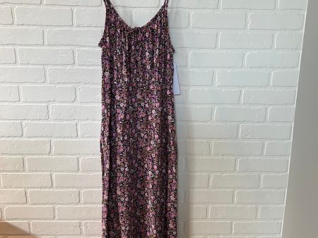 Dress Casual Midi By Old Navy In Blue & Pink, Size: S Fashion