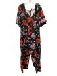 Floral Print Jumpsuit Blush, Size 2x Hot on Sale