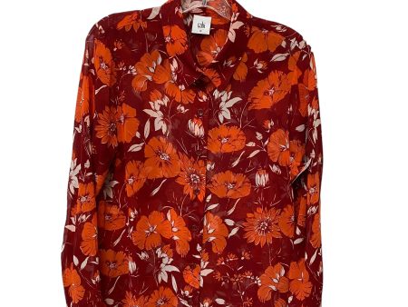 Floral Print Top Long Sleeve Cabi, Size M Online Hot Sale