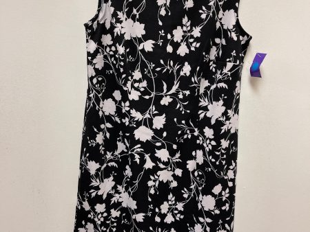 Black Dress Casual Midi Talbots, Size S For Discount