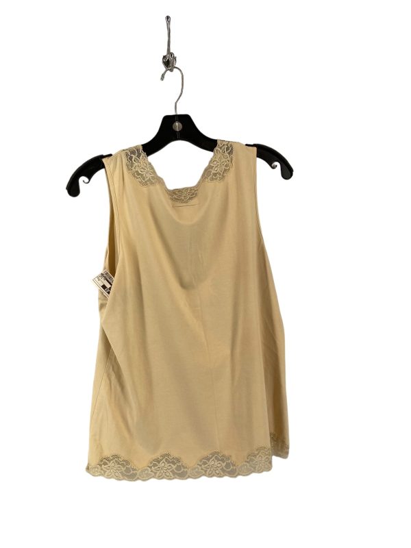 Beige Tank Top Talbots, Size M Online Sale