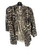 Animal Print Cardigan Chicos, Size 3 For Sale