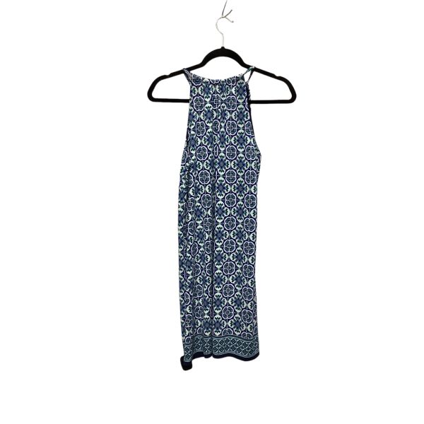 Dress Casual Midi By Max Studio In Blue & Green, Size: Xs Supply