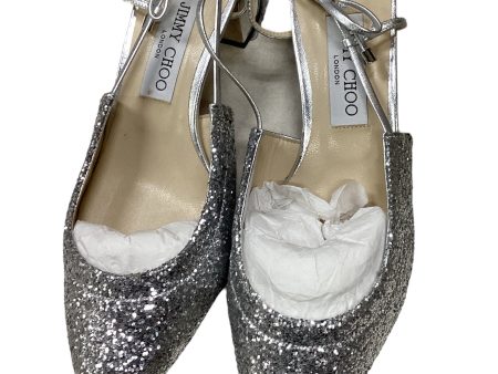 Silver Designer Shoes - Jimmy Choo  Size: 7.5 Fashion