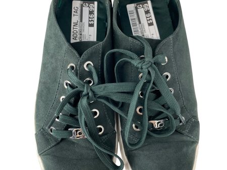 Green Shoes Sneakers Liz Claiborne, Size 9 Sale