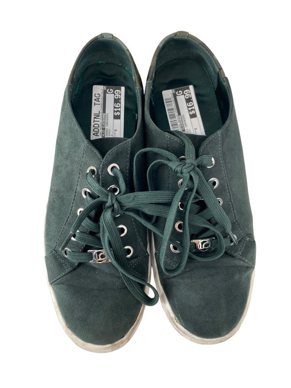 Green Shoes Sneakers Liz Claiborne, Size 9 Sale