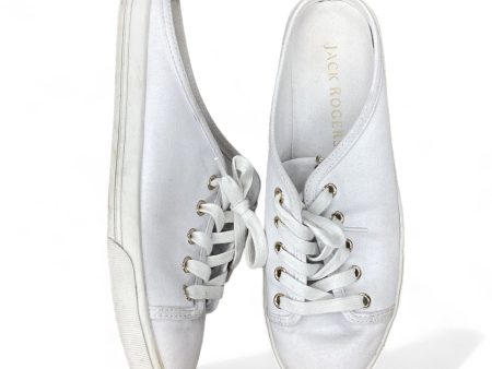 Shoes Flats By Jack Rogers In White, Size: 9 For Discount