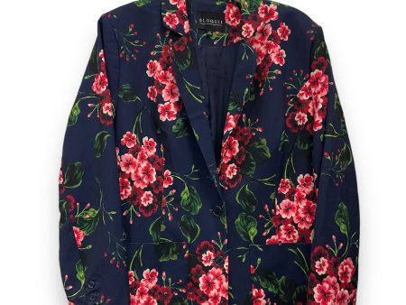 Blazer By Eloquii In Floral Print, Size: Xl Fashion