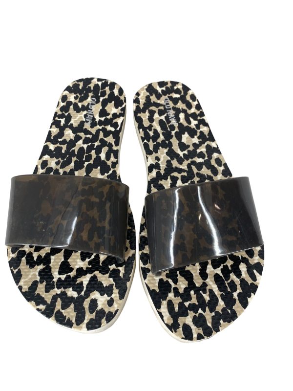 Animal Print Sandals Flip Flops Old Navy, Size 7 Discount