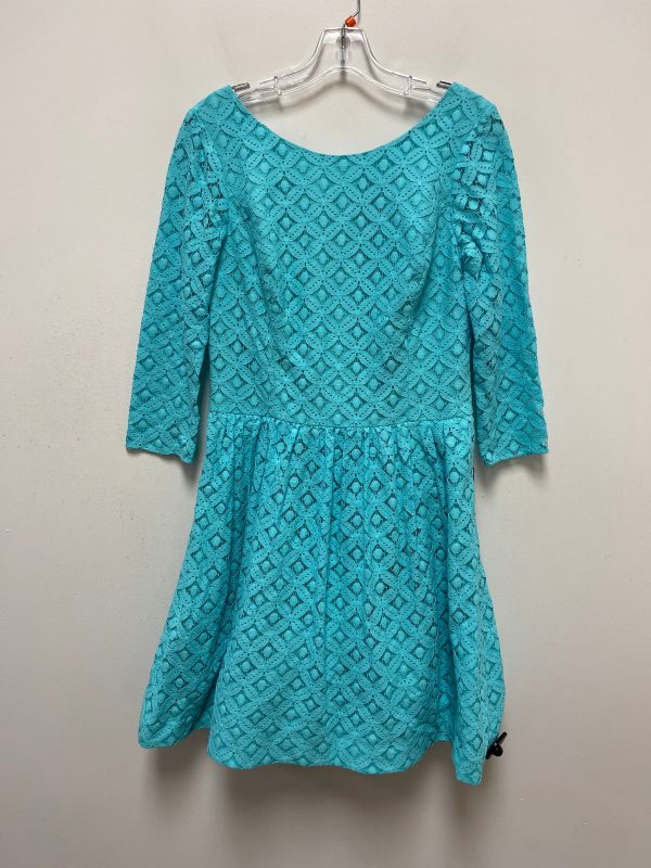 Blue Dress Designer Lilly Pulitzer, Size M Fashion